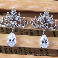 Fashion Imitation Allergy Drops Zircon Earring Jewelry